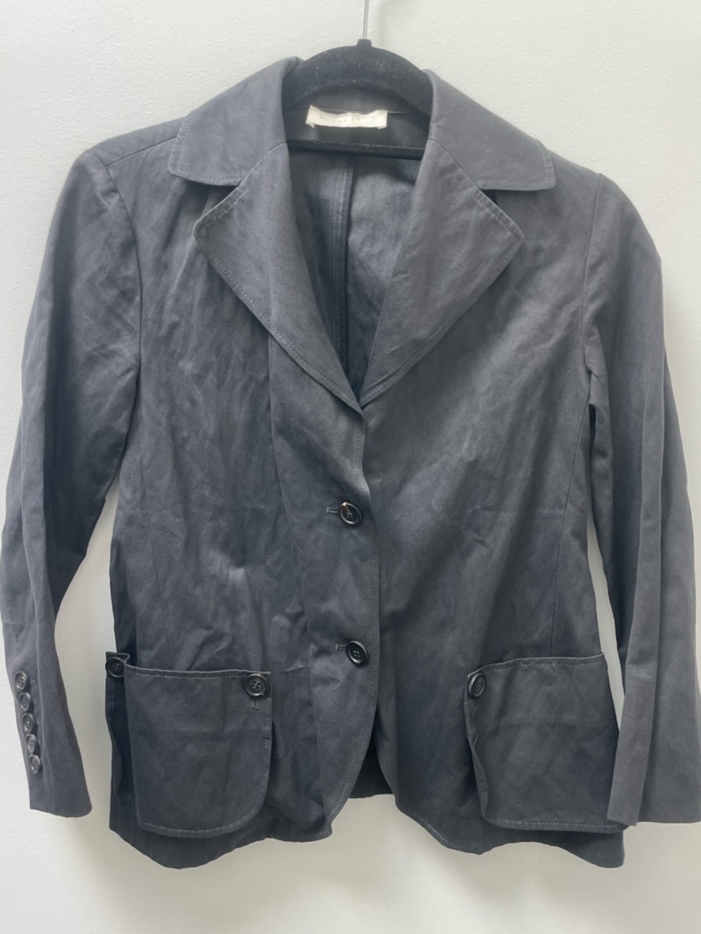 Nicole Farhi Vintage Cotton Blend Blazer Jacket
